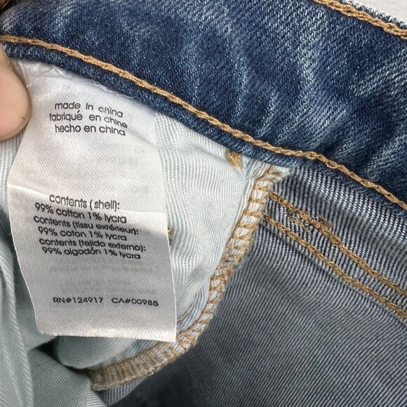 WEWOREWHAT The Danielle High Rise Straight in Spring St Hole Wash, Size 27, NWT! - Picture 8 of 13